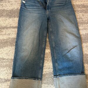 Paige Cuffed Blue Women's Jeans